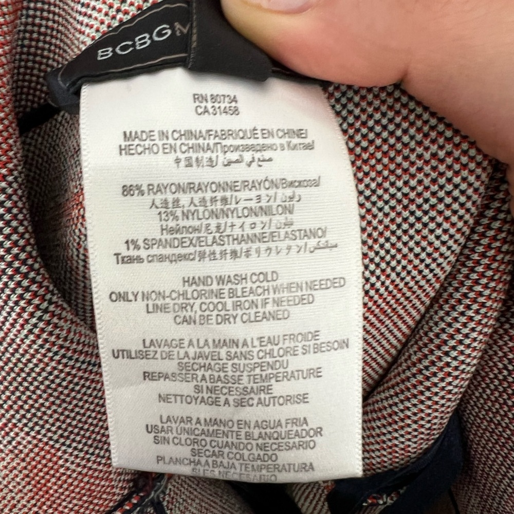 Bcbgmaxazria Starr Peruvian Patchwork Jacquard Pe… - image 7